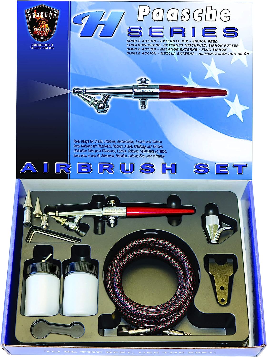 BA175-7-Complete Airbrush Set-BADGER AIR BRUSH CO